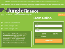 Tablet Screenshot of junglefinance.com